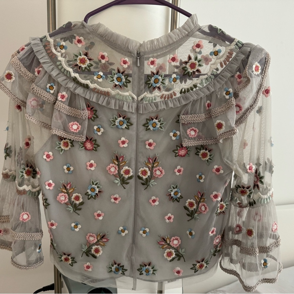 Needle & Thread Embroidered Top - Picture 2 of 6